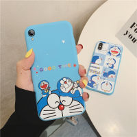 เคสสำหรับ VIVO Y91C Y1s Y17 Y15 Y11 Y12i Y12 Y71 Y85 V9 Y55 Y95 Y91 Y91i Y93 VIVO V11 V11i การ์ตูนน่ารักสีฟ้า Doraemon ซิลิโคนเคสใส่โทรศัพท์ฝาครอบ