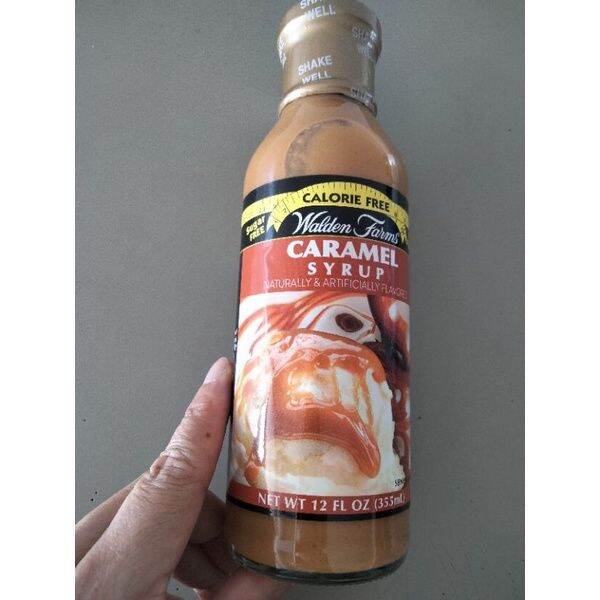 ⚡ Walden Farms Caramel Syrup น้ำเชื่อม 355ml ⚡ Lazada.co.th
