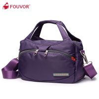 Fouvor 2023 New Fashion Oxford Handbag For Women Nylon Large Capacity Canvas Bag Female Shoulder Messenger bag 2587-10