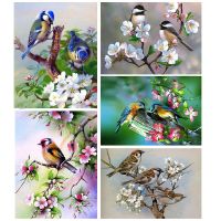 5d Diamond Painting Animal Bird Diamond Embroidery Full Drill Square Picture Of Rhinestones Home Decoration