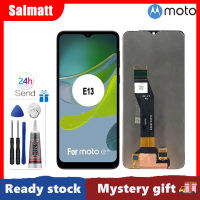 Salmatt อะไหล่หน้าจอ LCD สำหรับ Motorola Moto,อะไหล่หน้าจอสัมผัสตัวประกอบดิจิตอลสำหรับ Motorola Moto E13