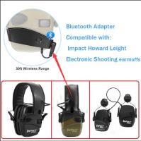 HL Bluetooth Adapter For Howard Leight R-01526 Impact Sport Electronic Earmuff Shooting Headset Foldable