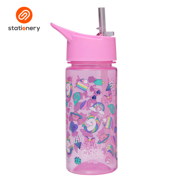 Giggle By Smiggle Plastic Drink Bottle 450Ml | Lazada PH