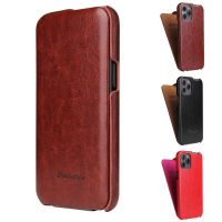 Solid Color Leather Phone Case For Samsung Galaxy S23 S22 Ultra S21 Plus Full Protection Shockproof Vertical Flip Slim Cover