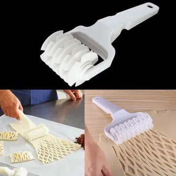 Embossing Roller Lattice Dough Bakeware Pie Pizza Cookie Pastry