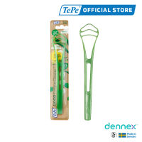 TePe GOOD Tongue cleaner ที่ขูดลิ้น 3 ชั้น ผลิตจากอ้อย ย่อยสลายได้ ขจัดแบคทีเรียบนลิ้น ที่แปรงลิ้นเทเป้ กู๊ด ทังก์ คลีนเนอร์ 1 ชิ้น By Dennex