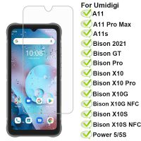 3-1PC Tempered Glass Umidigi Bison X10G X10S NFC A11s A11 Protector on 5 5S Pelicula 【hot】