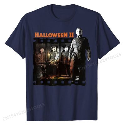 Halloween 2 Michael Myers Film Strip Poster T-Shirt Printing T Shirt Funny Tops &amp; Tees Cotton Mens Cool