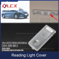 LCX ฝาครอบไฟอ่านหนังสือโดมเลนส์ไฟส่องแผนที่สำหรับ HONDA JAZZ SAA 2003 ~ 2008 CIVIC S5A สตรีม RN3 2001 ~ 2005 OEM: 34402-S5A-003 34401-S5A-003