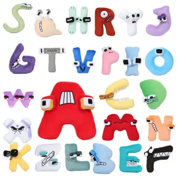 Alphabet Lore Plush Toy Game Alphabet Lore But Are Stuffed Plushie Dolls  Anime Color Soft Baby Toys for Christmas New Year Gift - AliExpress