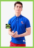 Rudedog เสื้อโปโล ชาย หญิง รุ่น F-one  สีน้ำเงิน