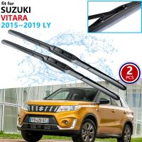 ใบปัดน้ำฝนรถยนต์สำหรับ Suzuki Vitara LY Escudo Sport 2015 ~ 2019 2016 2017 2018ที่ปัดน้ำฝนกระจกหน้าอุปกรณ์เสริมรถยนต์