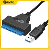 【2023】RYRA SATA To USB 3.0 2.0 Easy Drive Cable USB 3.0 To Sata III Hard Disk Adapter External 2.5 Inch HDD SSD Hard Drive Adapter