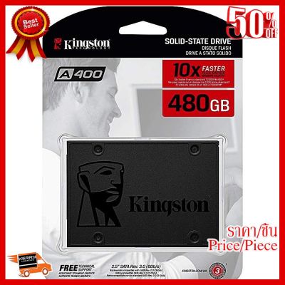 ✨✨#BEST SELLER 480 GB SSD (เอสเอสดี) Kingston A400 ( SA400S37/480G ) รับประกัน 3 - Y ##ที่ชาร์จ หูฟัง เคส Airpodss ลำโพง Wireless Bluetooth คอมพิวเตอร์ โทรศัพท์ USB ปลั๊ก เมาท์ HDMI สายคอมพิวเตอร์