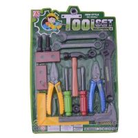 อุปกรณ์ช่างจำลอง ของเล่นเด็ก แผงช่างสีเขียว Tool Super Set AGES3+ ยี่ห้อ Bai Bang รุ่น คีมสีน้ำเงิน-เขียว ไขควงแดง-เหลือง No.BB8003