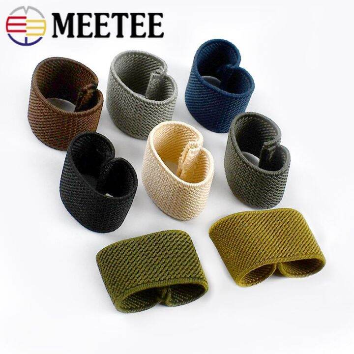 10pcs-meetee-nylon-elastic-belt-loop-ring-clip-hook-tail-clasp-for-clothes-jeans-weing-diy-leather-craft-sewing-accessories