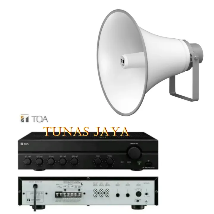 Amplifier TOA ZA2060 + HORN SPEAKER MASJID TOA ZH5025BM Lazada Indonesia