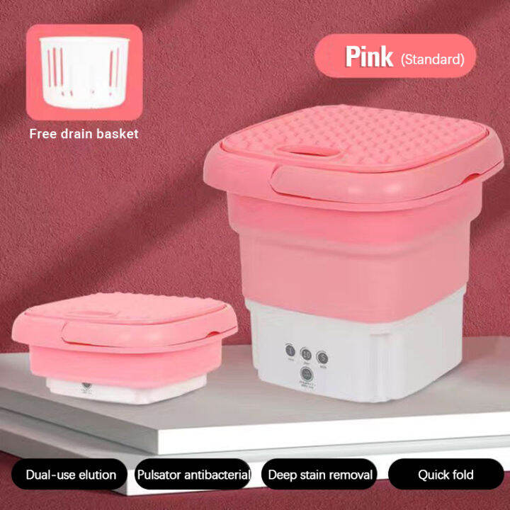 Original Portable Fully Automatic Washing Machne Foldable Ultrasonic