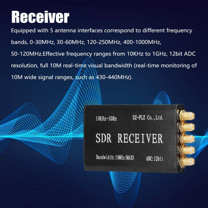 rsp1-msi2500-msi001-sdr-receiver-simplified-software-defined-radio-reciver-generator-10khz-1ghz-radio-receiving-moudle