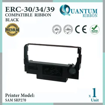 Fullmark Epson ERC 30/34/38 ERC30 ERC34 ERC38 Black N636BK Bixilon Ribbon