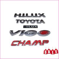 trs**ส่งเร้วส่งถูกอุปกรณ์เสริมแต่ง** โลโก้ วีโก้ LOGO VIGO champ ติดฝาท้ายยกชุด 5 ชิ้น งานเทียบแท้ คุณภาพดี **จัดส่งเร้ว บริการประทับใจ**