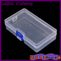 Uaifo กล่องจัดระเบียบพลาสติกใสสำหรับใส่เครื่องประดับงานหัตถกรรมกล่องเก็บชิ้นส่วนอะไหล่