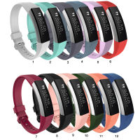 ปรับสายยืดกีฬาสำหรับ Fitbit Alta และสร้อยข้อมือสุขภาพอัลต้า HR สายรัดข้อมือฟิตเนส