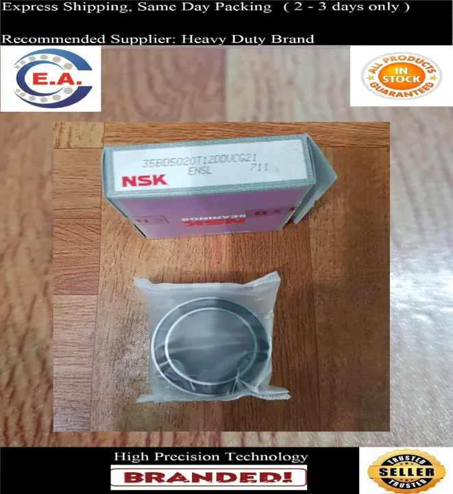 35BD5020 Original Japan NSK Aircon Bearing Alternator Bearing 35x50x20 ...