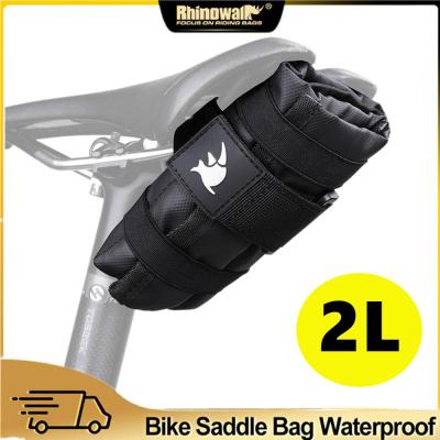Rhinowalk Bicycle Saddle Bag Waterproof Cycling Seat BagTube Bag MTB Road Bicycle Repair Tools Bag Pannier Bike Accessories
