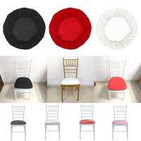 imple Round Spandex Chair Cover Elastic Seat Cover Solid Color Protector Anti-dirty Chair Slipcover For Home Bar Decoration Sofa Covers  Slips