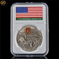 USA Tropic Lightning Army 25nd Infantry Division Military Bronze Challenge Souvenir Coin W/ PCCB Display Box