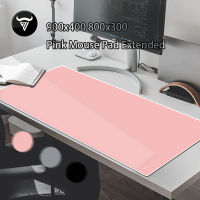 NEW-Competitive game mouse pad pink Extended 900x400 800x300 big mouse pad solid color mesh desk pad