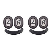 2Set Ear Pads Headband Ear Cushion Ear Cups Ear Cover Replacement for Plantronics Backbeat Pro 2 SE 8200UC Headphones