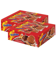 Ovaltine Chocolate Malt Cookies คุกกี้ โอวัลติน มอลต์สกัด รสช็อกโกแลต 30 กรัม x 12 แพค (2กล่อง)