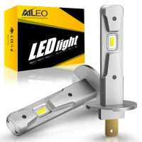 Aileo H1 Led 6000K ไฟหน้าสีขาวขนาดเล็กดีไซน์ไร้สายสำหรับรถยนต์หลอดไฟ Led 16ชิ้นชิป Csp 7035แบบไม่มีพัดลม13000lm พลังงานสูง2ชิ้น