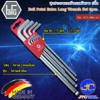 HAFU ประแจหกเหลี่ยมหัวบอลยาวมิลชุด 9 ชิ้น รุ่น 411-390-14 - Ball Point Hex key L-Wrenches Set No.411-390-14