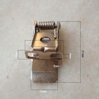 10 Potongan/Lot 51Mm Panel Lampu Berat Memperbaiki Spring Clamp Dengan Ke Dalam 2 Lubang downlight Memperbaiki Klip Musim Semi untuk Lampu Tersembunyi