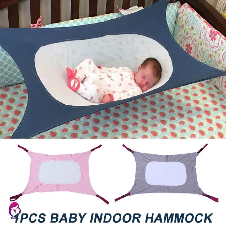 Newborn Baby Hammock Swing Folding Infant Crib Safety Nursery Sleeping Hammock Lazada PH
