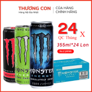 Thùng 12 lon Monster nhật bản đủ vị Monster Energy