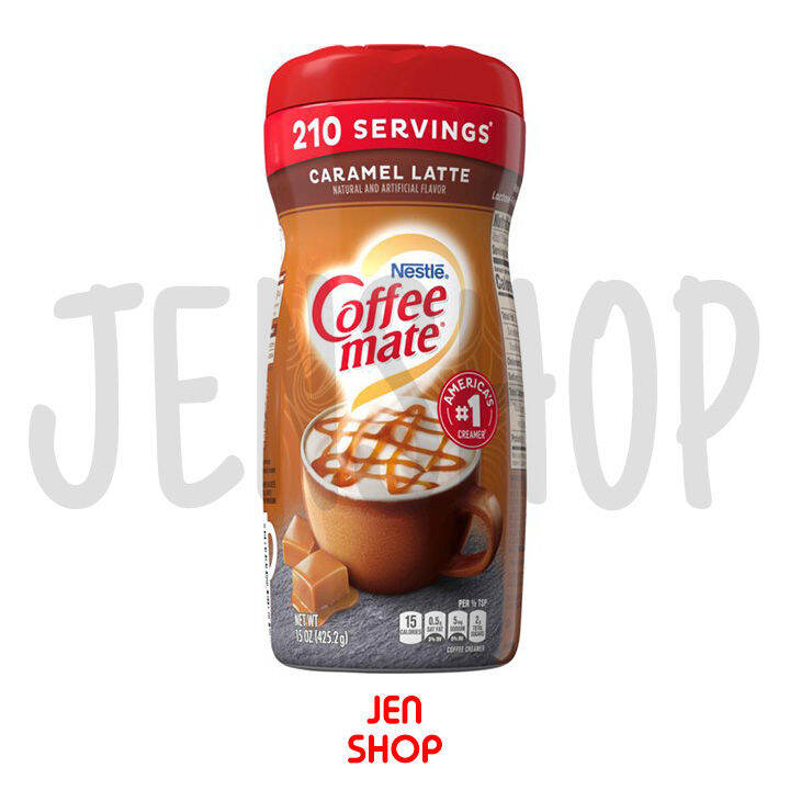 Nestle Coffeemate Coffee mate Creamer Caramel Latte 15 oz. 425.2 grams