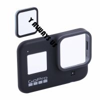 For GOPRO HERO 8 Black Lens Replacement Lens Tempered Protective Glass For Hero 8 Lens Cover Repair Faceplate Front Cover