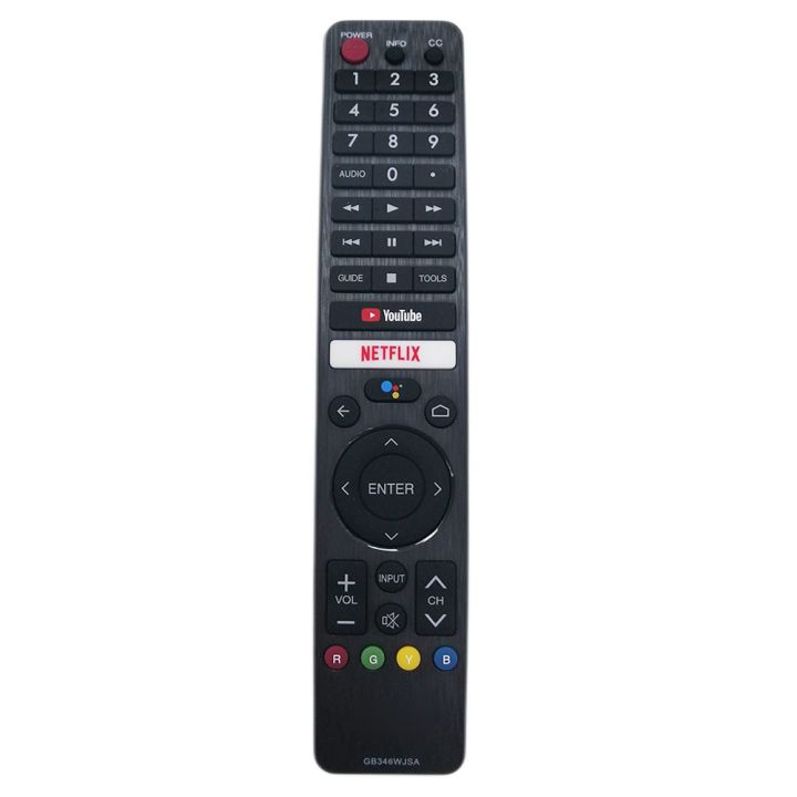 sharp-original-voice-remote-control-gb346wjsa-for-sharp-tv-netflix-and-youtube-compatible-tv-model-gb326wjsa