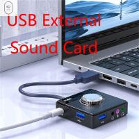 VISIONN ปลั๊กแอนด์เพลย์ตัวแปลง USB 3.5มม. สำหรับแล็ปท็อป USB อะแดปเตอร์เครื่องเสียงภายนอกการ์ดเสียงการ์ดเสียงภายนอกการ์ดเสียงสเตอริโอปราศจากคนขับ