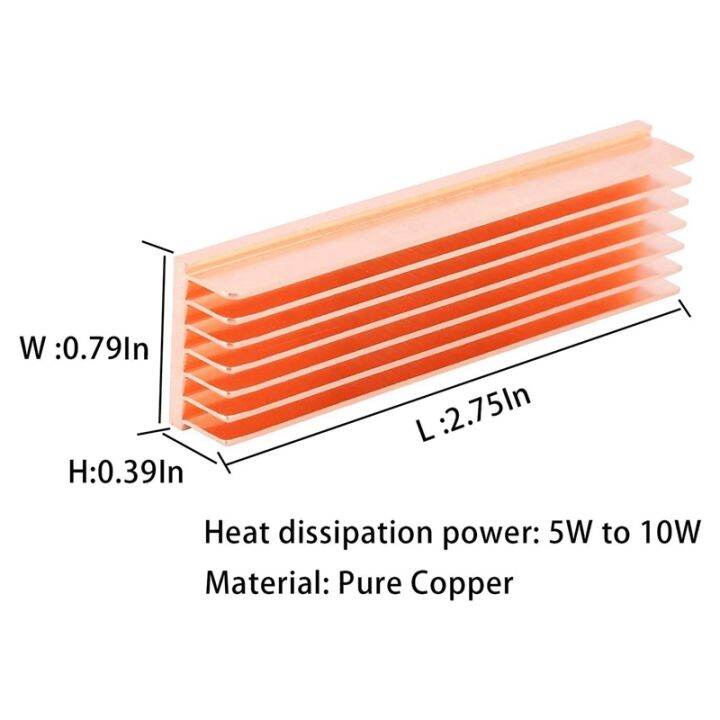 m-2-heatsink-pure-copper-nvme-m2-2280-ssd-diy-7-fins-cooler-with-thermal-pad-for-desk-computer-2-pcs