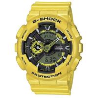 CASIO G-Shock  สีเหลือง สายเรซิ่น รุ่น GA-110NM-9ADR (ประกัน cmg)