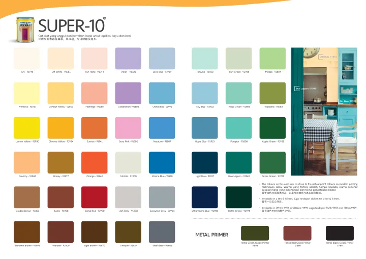 harris paints color chart