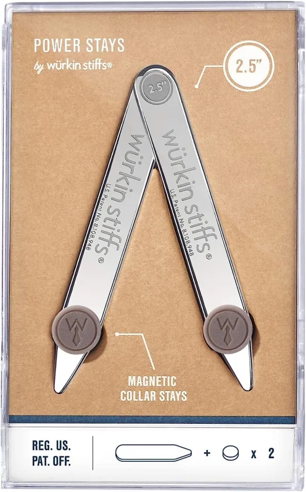 Two Pair Magnetic Power Stays Collar Stays