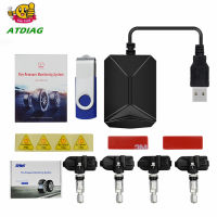 Hot Car TPMS Car Tire Pressure Monitoring System for Android Navigation With 4 Internal Sensor