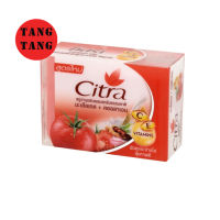 Citra สบู่ซิตร้า สครับจากธรรมชาติ ขนาด110 กรัม สูตรมะเขือเทศ+คลอลาเจน