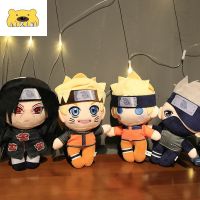 เสี้ ¤ BaErNongYeYou AIXINI 20ซม. Naruto Plushie หมอนน่ารัก Plushie Figuras Anime Naruto ตุ๊กตาผ้ากำมะหยี่ตุ๊กตาคาคาชิ Uchiha Ltachi ตุ๊กตาหนานุ่ม Uzumaki Naruto Plushies ของขวัญสำหรับแฟนๆ